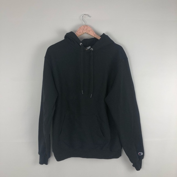 black champion hoodie medium